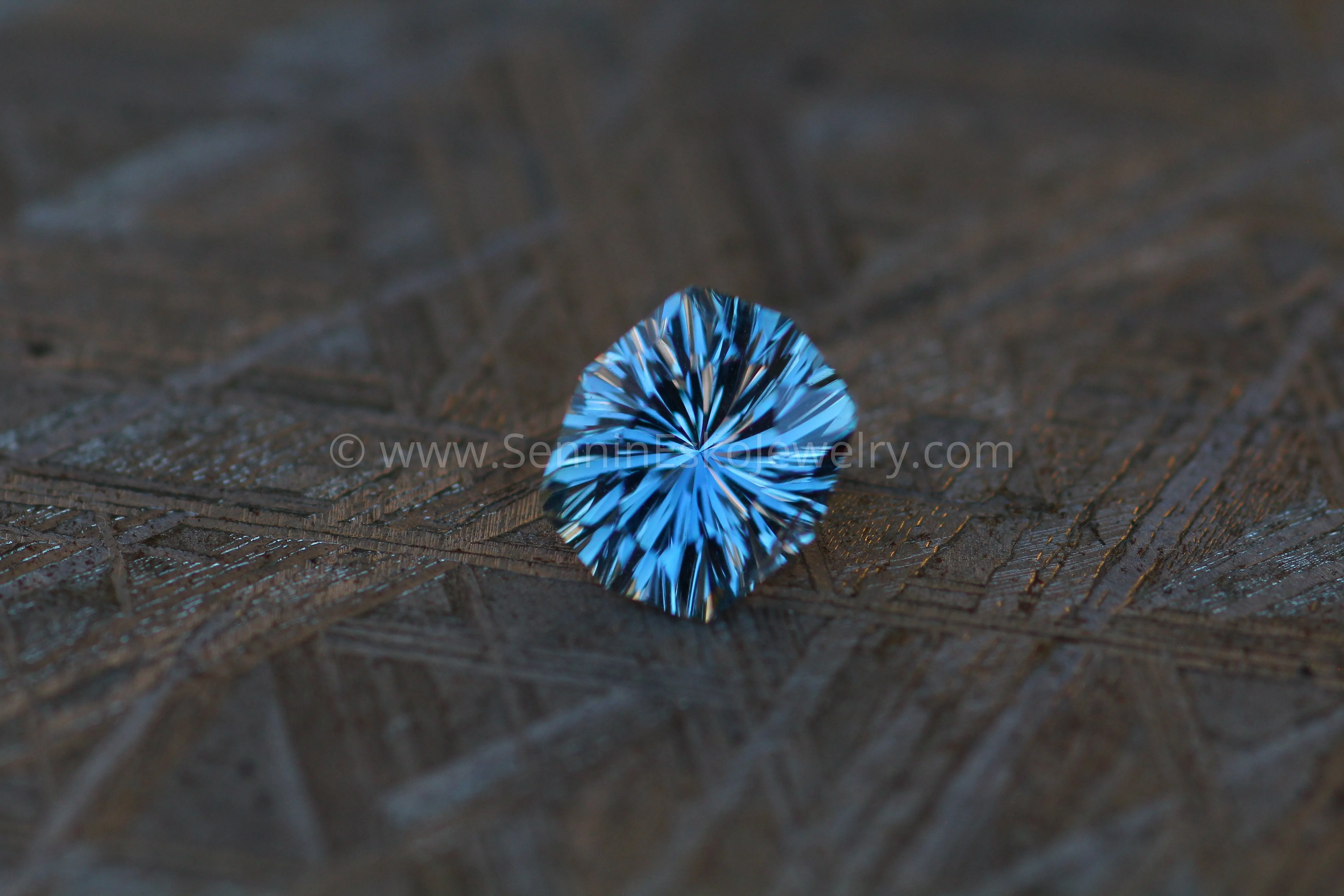 1.1 Carat Bluish Gray & Violet Umba Sapphire Octagonal Cushion -  Fantasy Cut - 6.5x5.6mm