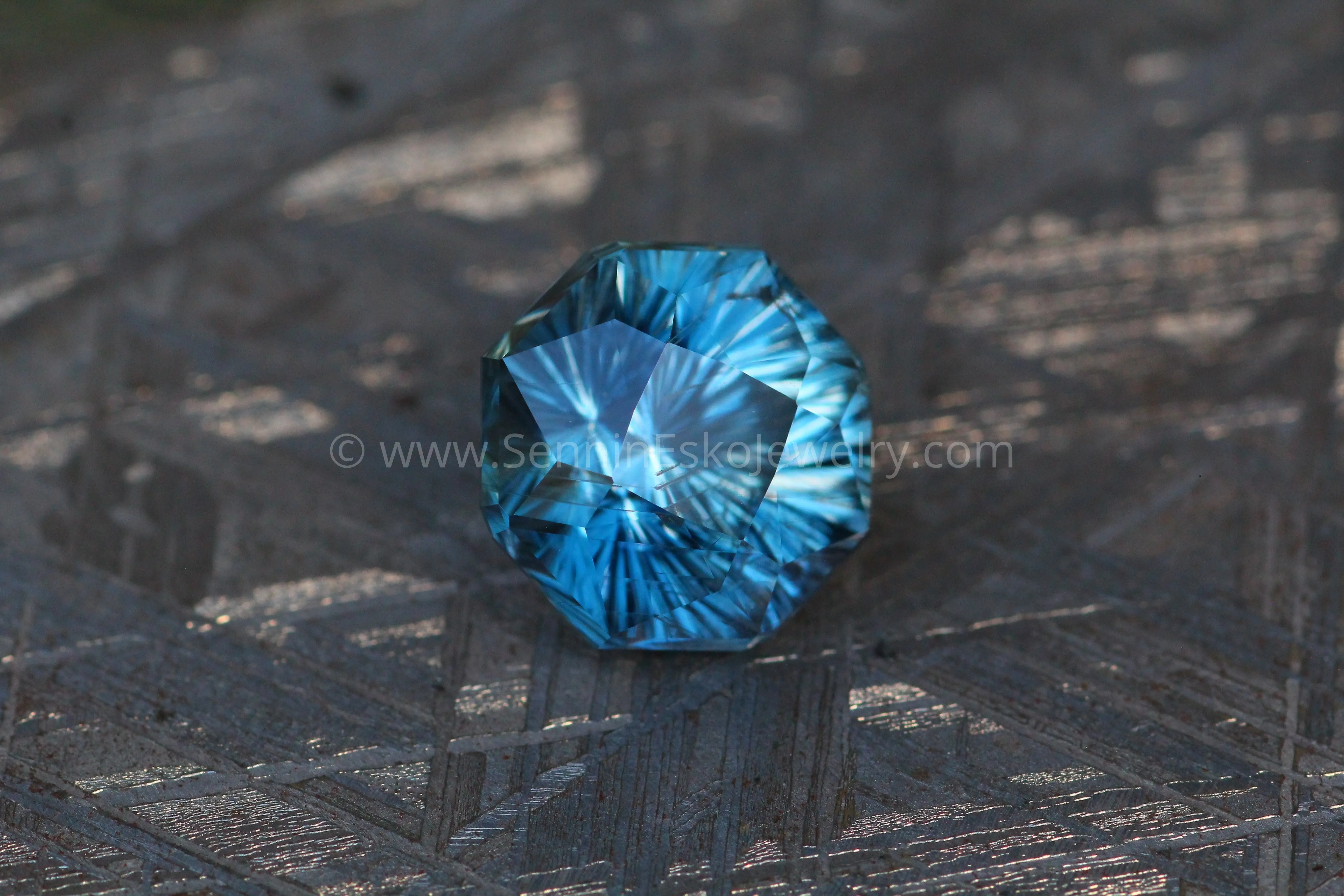 7.4 Carat Fantasy Cut Color Changing Blue/Purple Umba Sapphire, 11.1x10mm