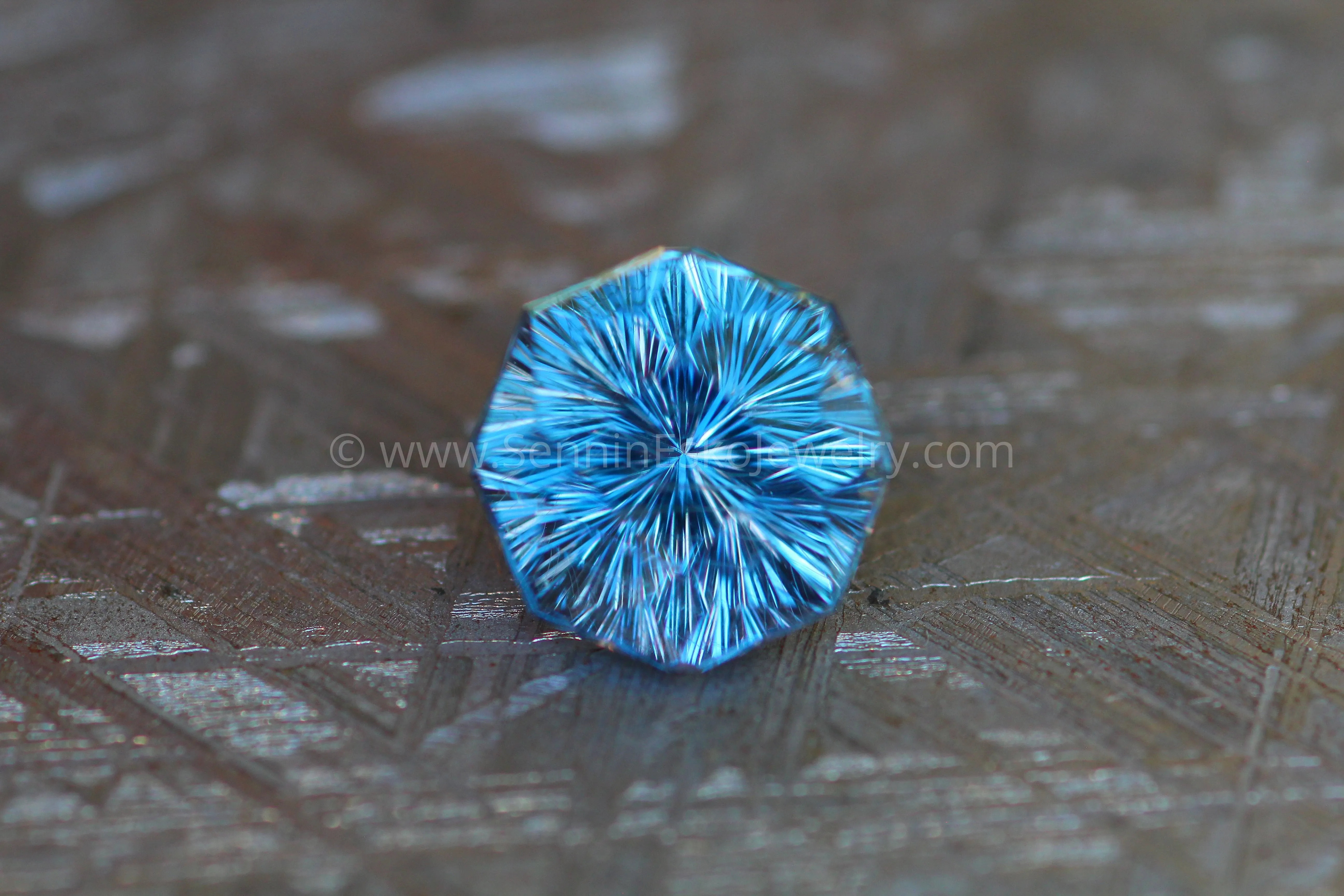 7.4 Carat Fantasy Cut Color Changing Blue/Purple Umba Sapphire, 11.1x10mm