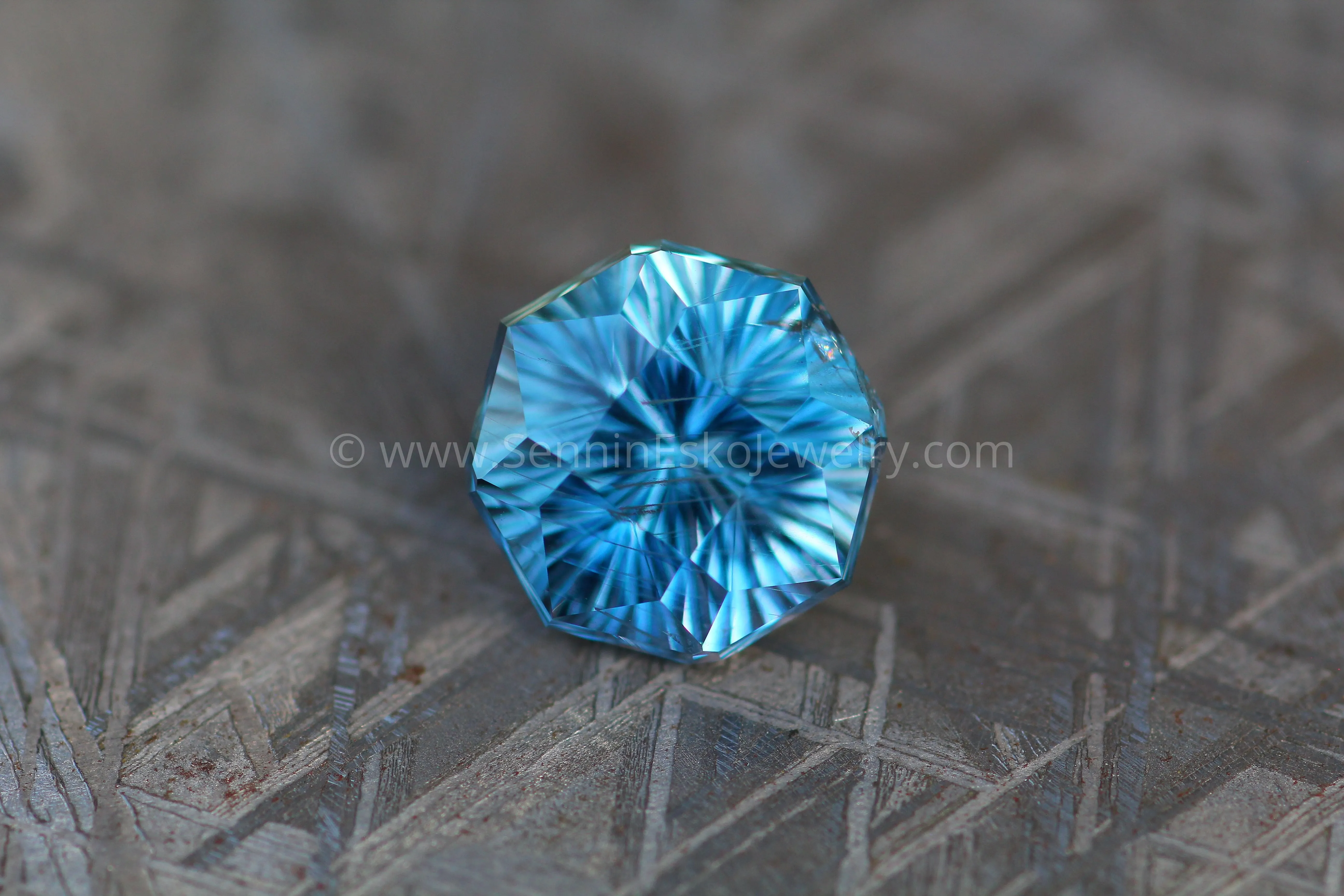 7.4 Carat Fantasy Cut Color Changing Blue/Purple Umba Sapphire, 11.1x10mm