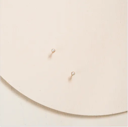 Classic Solitaire Freshwater Pearl Studs - 14k Gold