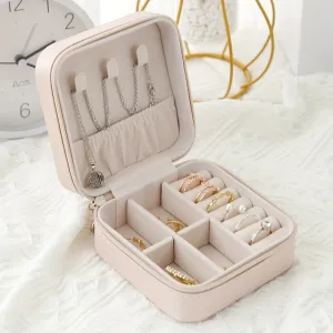 Colorful PU Leather Jewelry Box for 1 PC