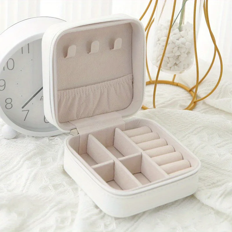 Colorful PU Leather Jewelry Box for 1 PC