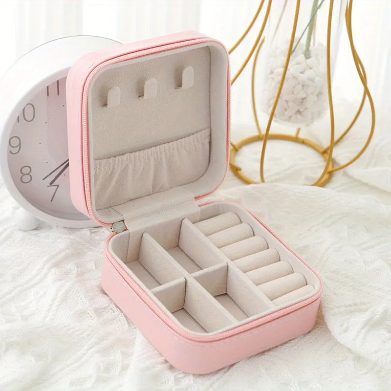 Colorful PU Leather Jewelry Box for 1 PC