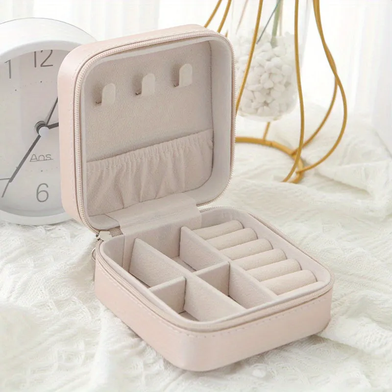 Colorful PU Leather Jewelry Box for 1 PC