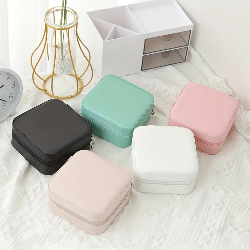 Colorful PU Leather Jewelry Box for 1 PC