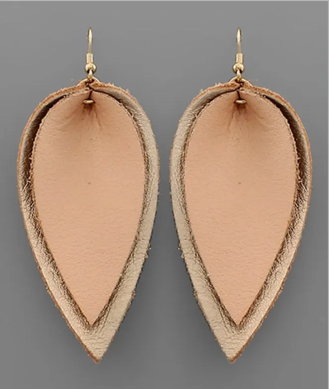 Double Leaf Earring
