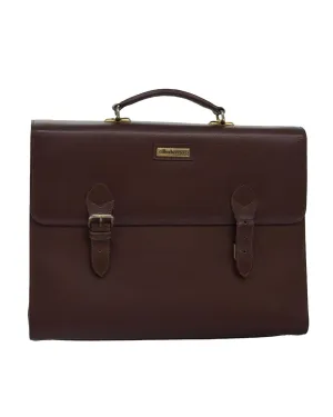 Elegant Leather Hand Bag with Distinctive Design