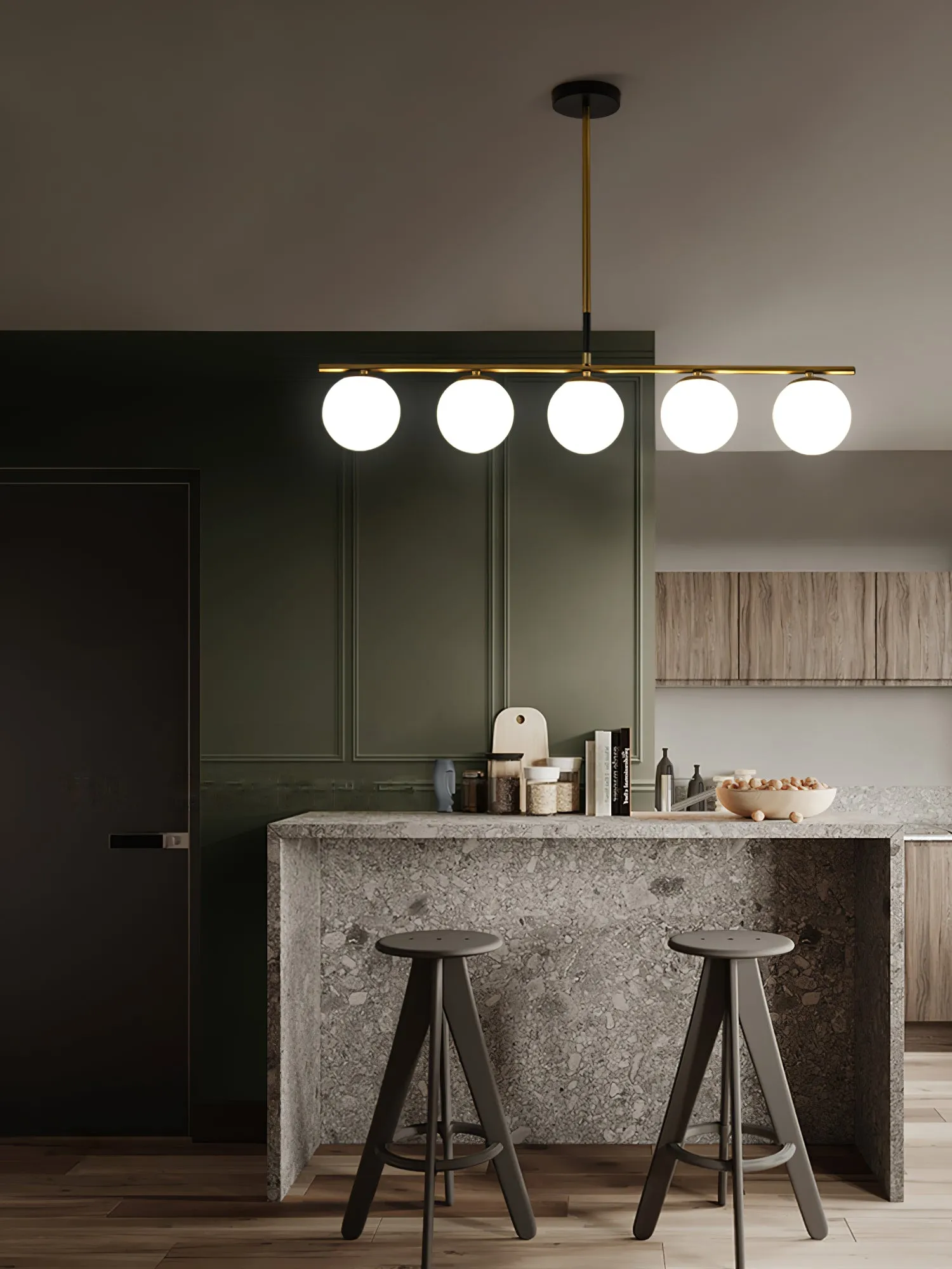 Fulesi Globe Chandelier