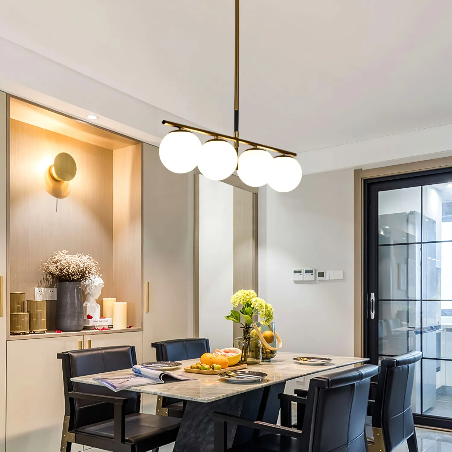 Fulesi Globe Chandelier