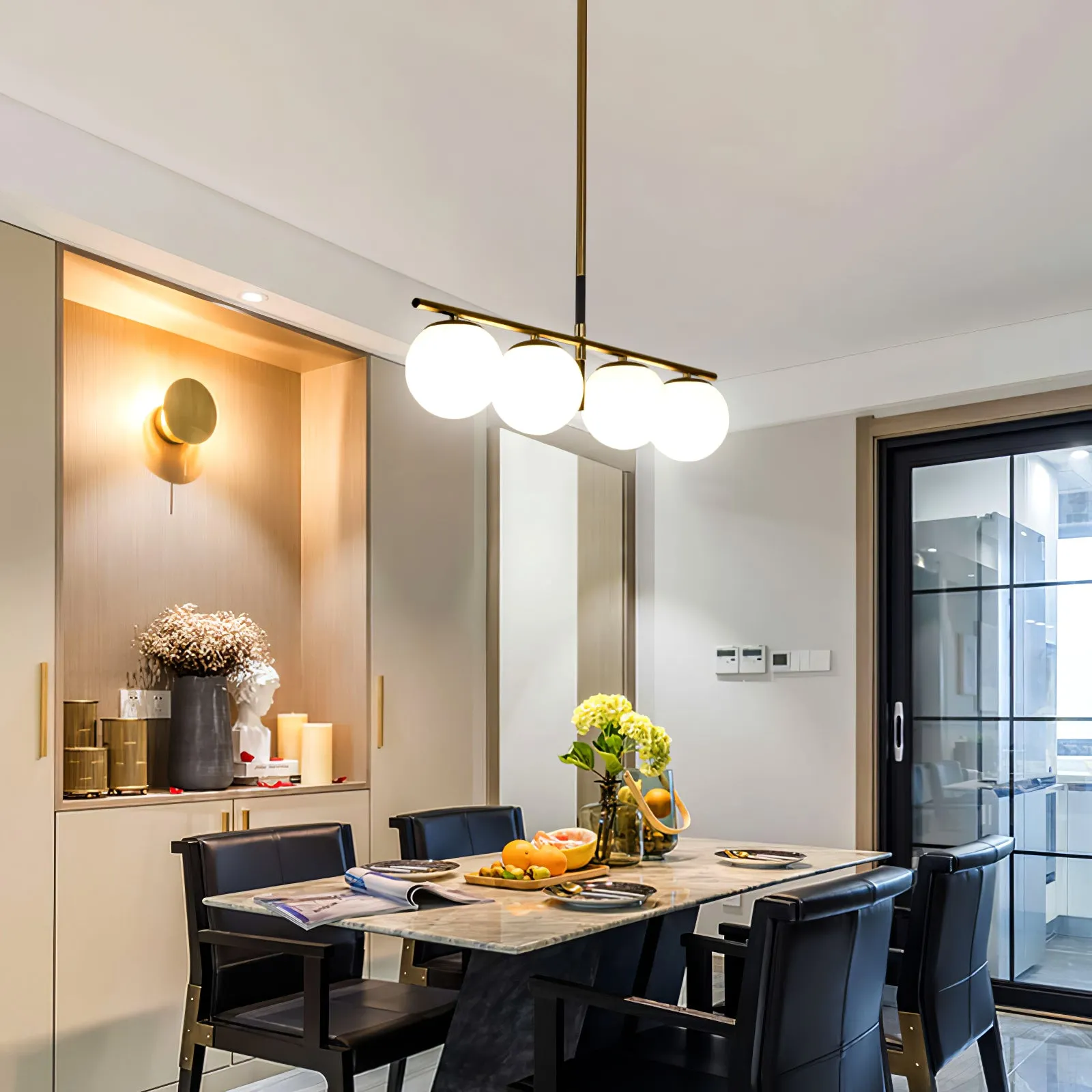 Fulesi Globe Chandelier