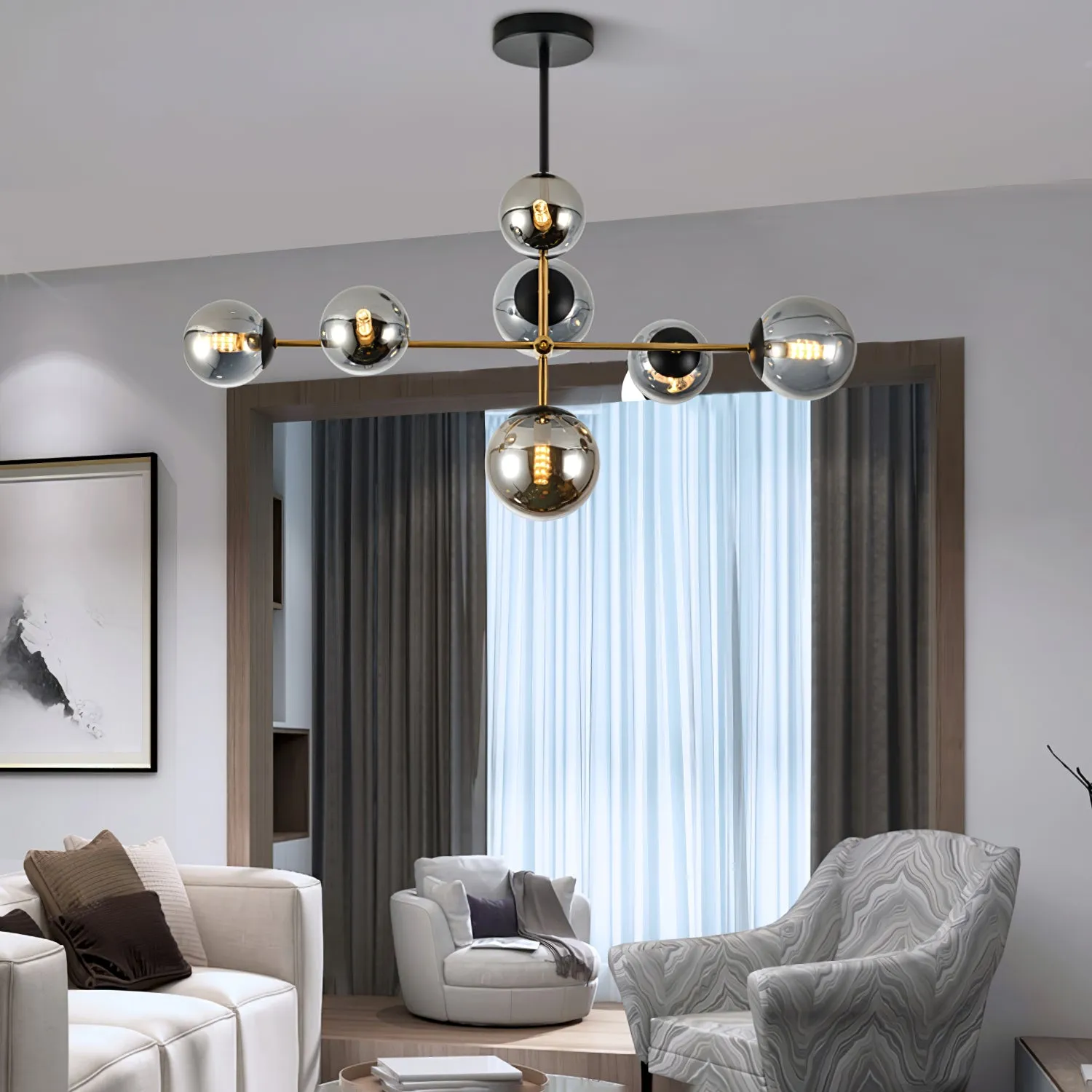 Fulesi Globe Chandelier