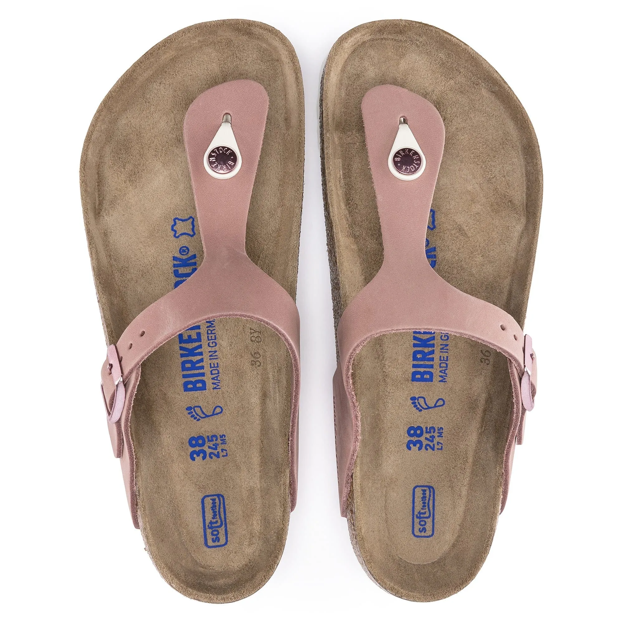 Gizeh Soft Footbed Nubuck Leather