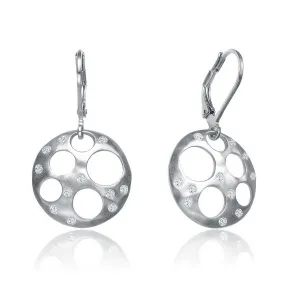 Justine Bubble Brushed Earrings