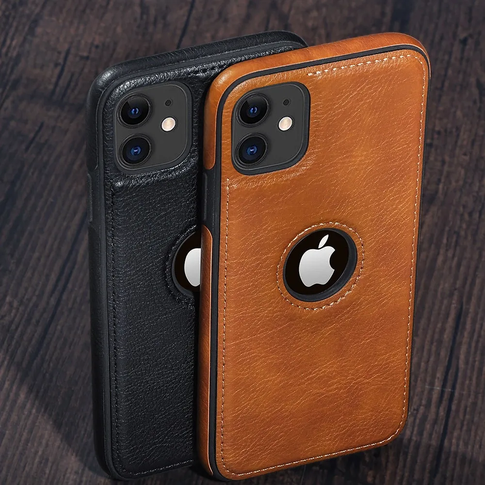 Leather Phone Case For iPhones
