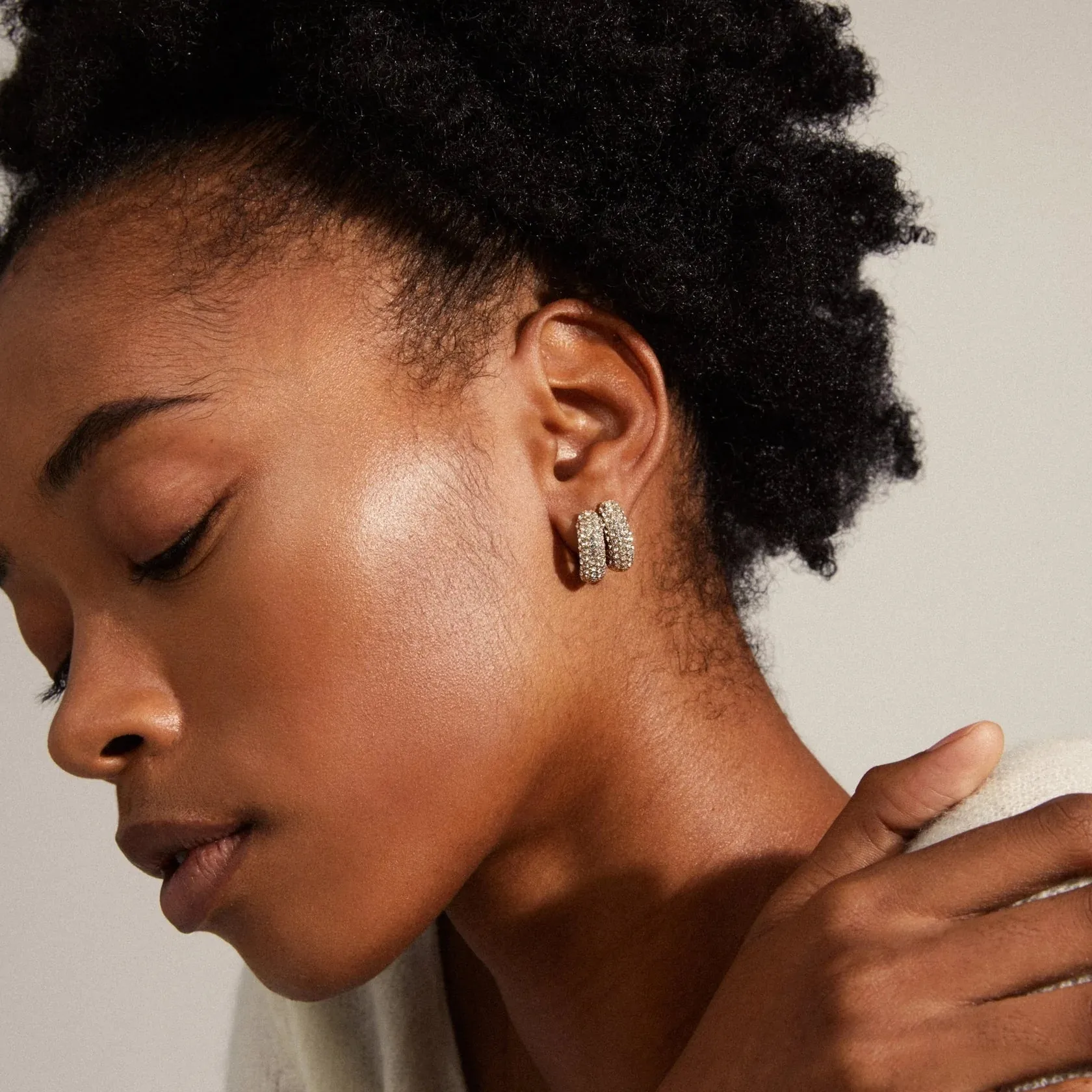 Lona Gold Plated Hoops