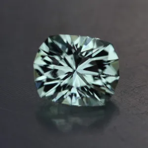 Mint Green Congo Tourmaline Cushion Cut - 7x5.6mm - 1.08 ct - Precision Cut Gemstone