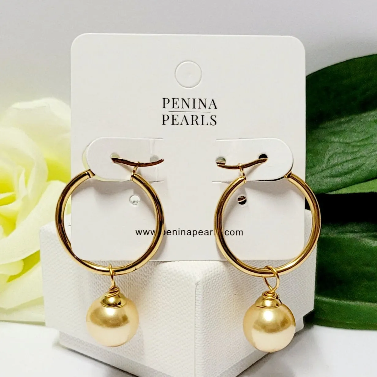 Multiple Colour Variety of Swarovski Pearl Earrings