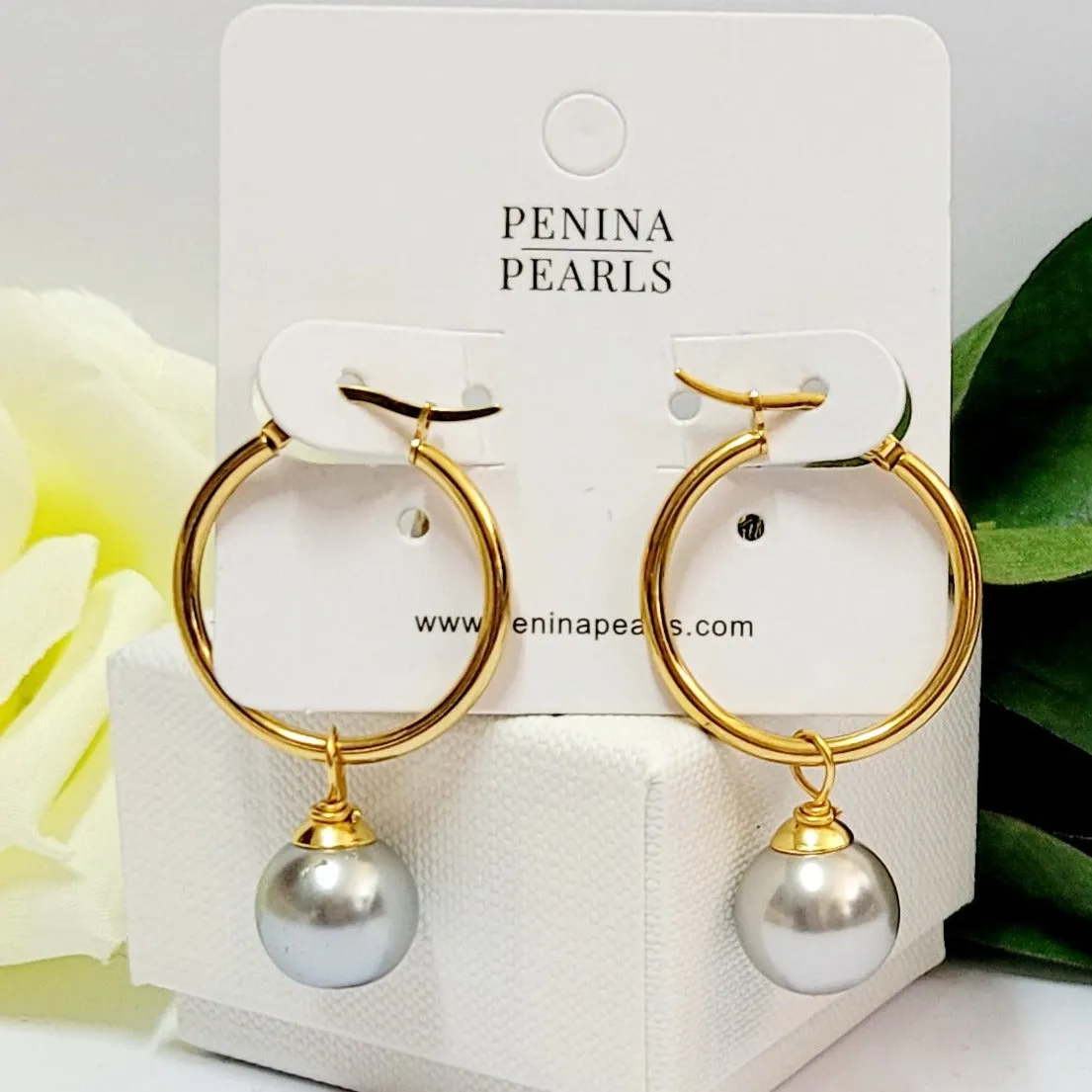 Multiple Colour Variety of Swarovski Pearl Earrings