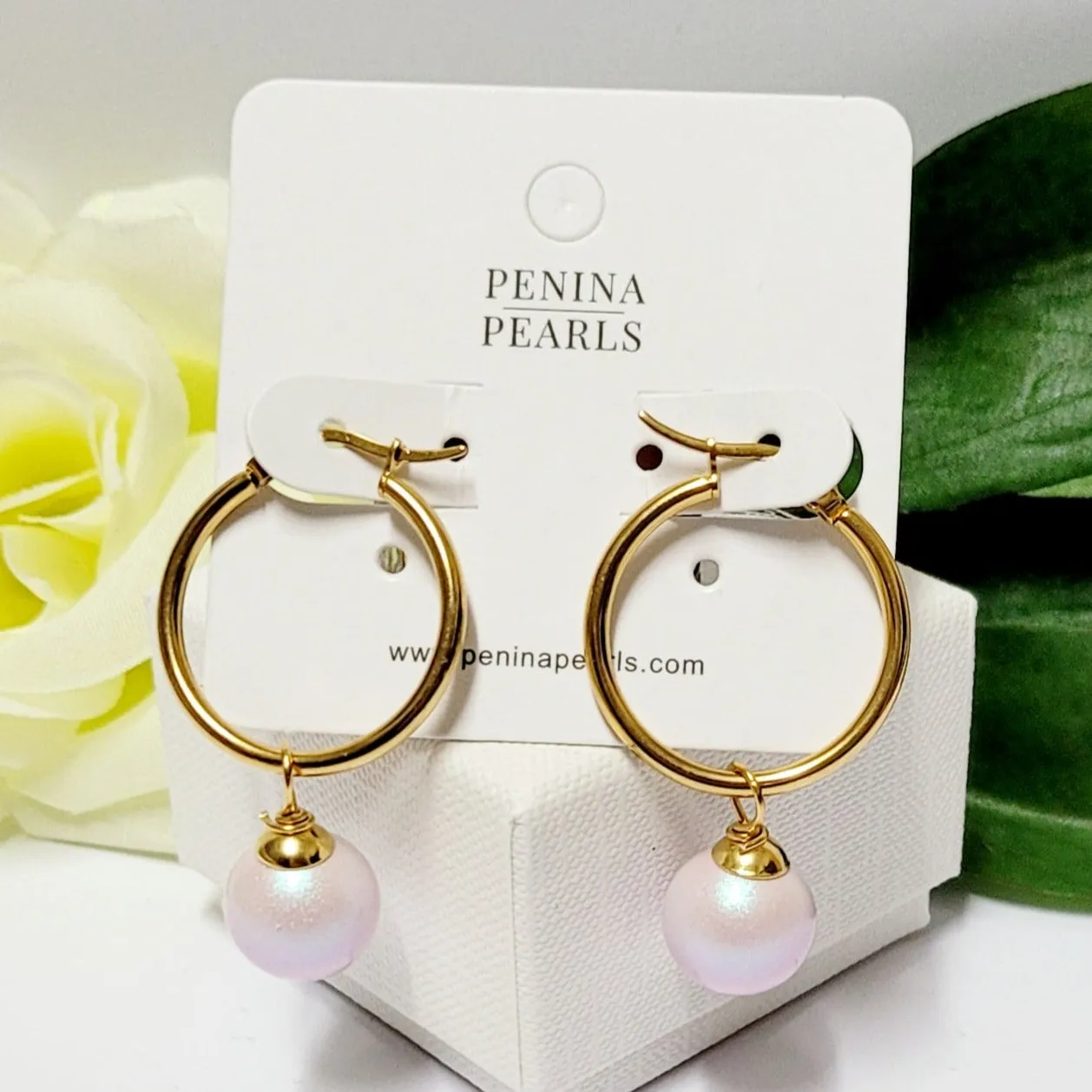 Multiple Colour Variety of Swarovski Pearl Earrings