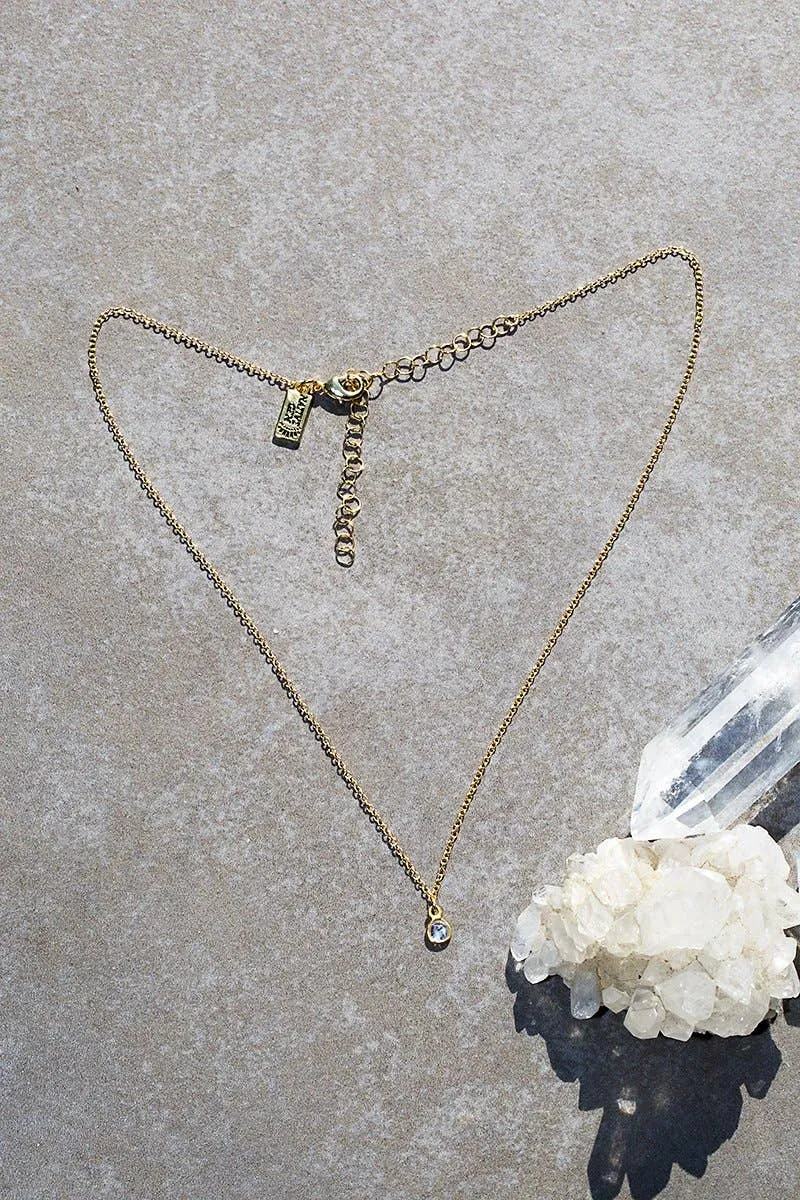 Native Gem - FLING circle necklace