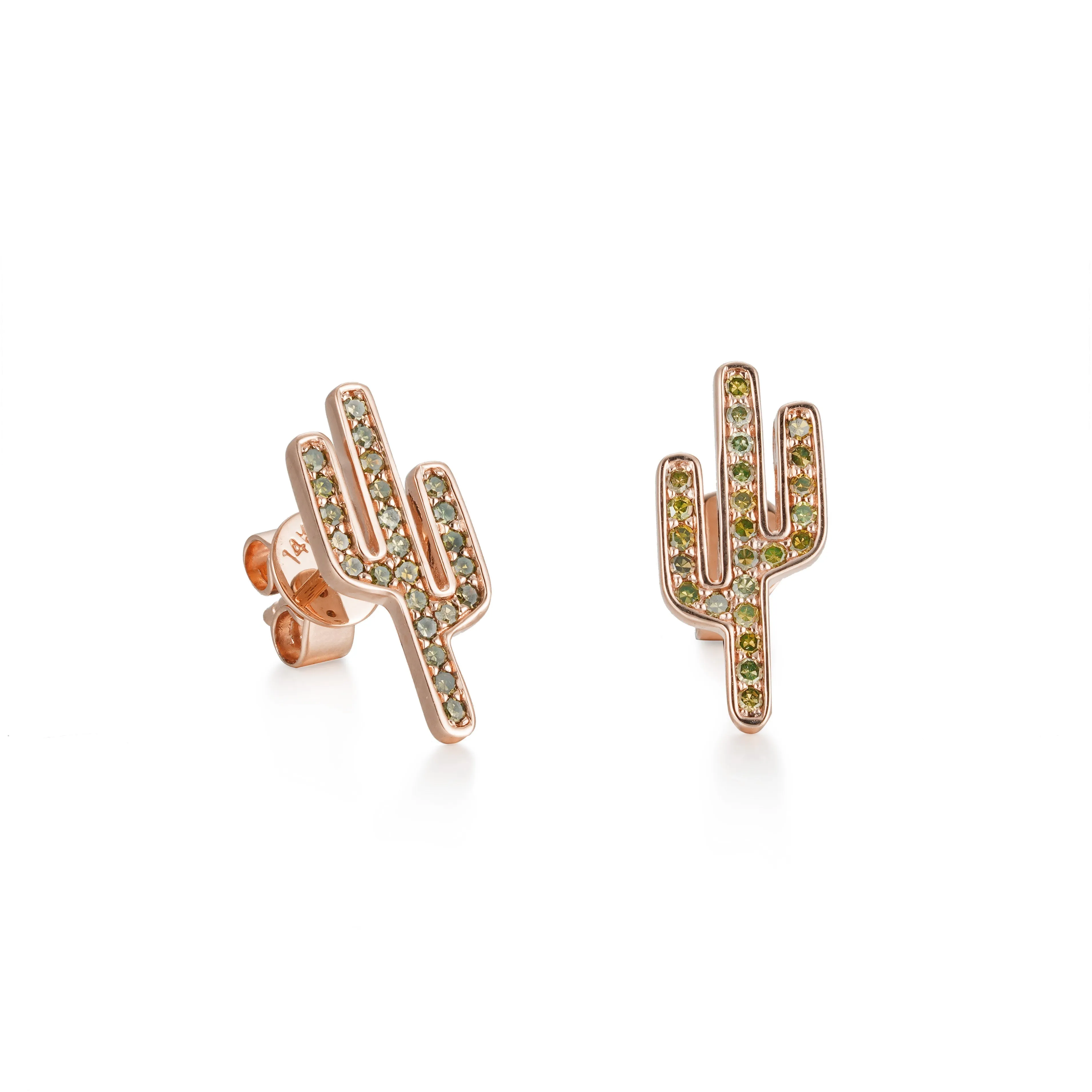 Orchid Gems Desert Delight Diamond Earrings