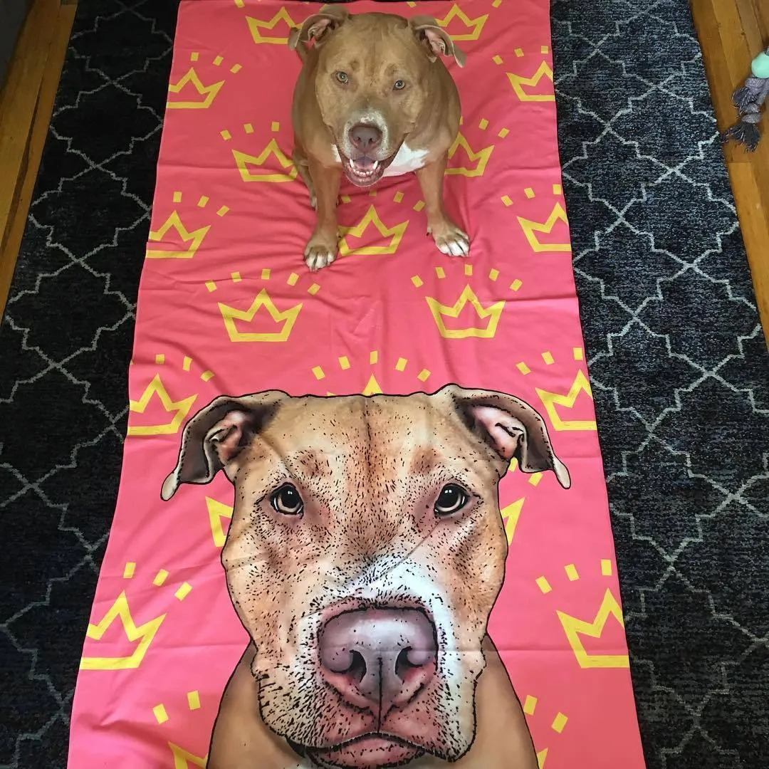 Original Pet Pop Art Bath Towel