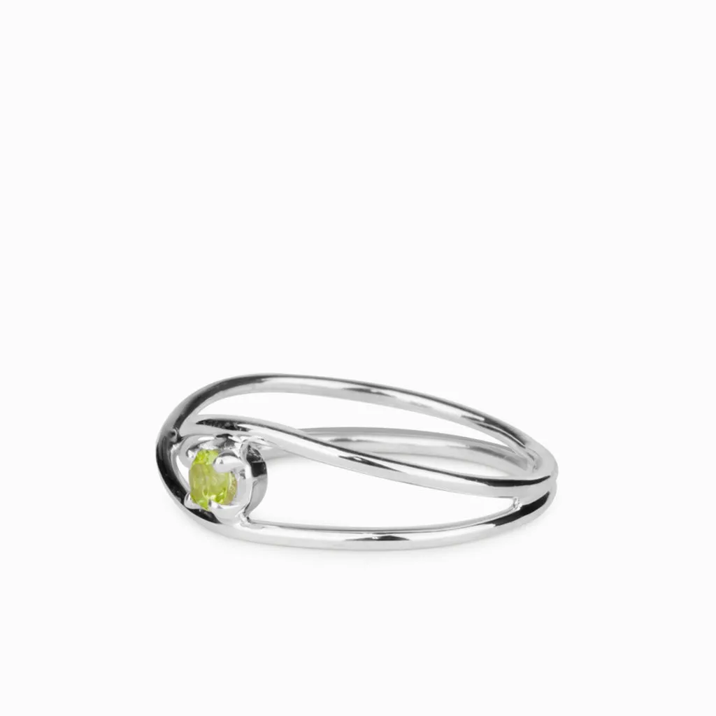 Peridot Birthstone Ring