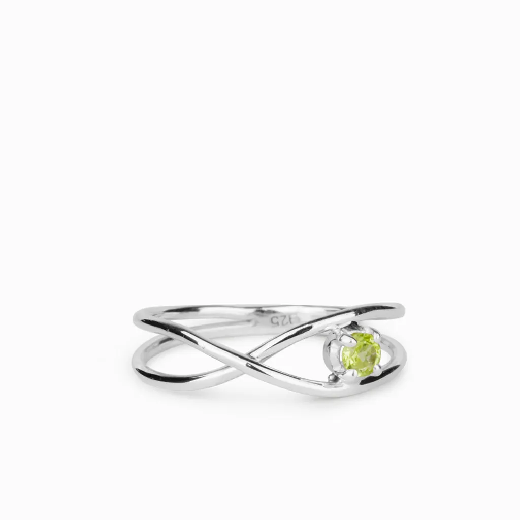 Peridot Birthstone Ring