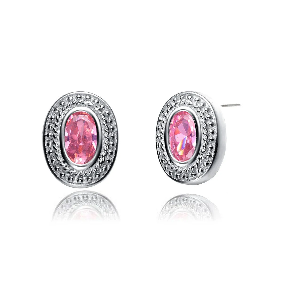 Raquelle Pink Power Stud Earrings