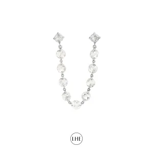 Rose Cut Diamond Double Piercing | Ready to Ship