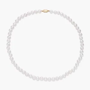 Round Pearl Necklace