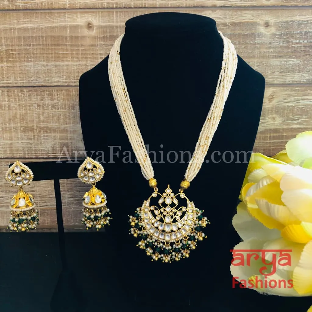 Sabyasachi Pacchi Kundan Necklace/ Statement Pearl Kundan Necklace