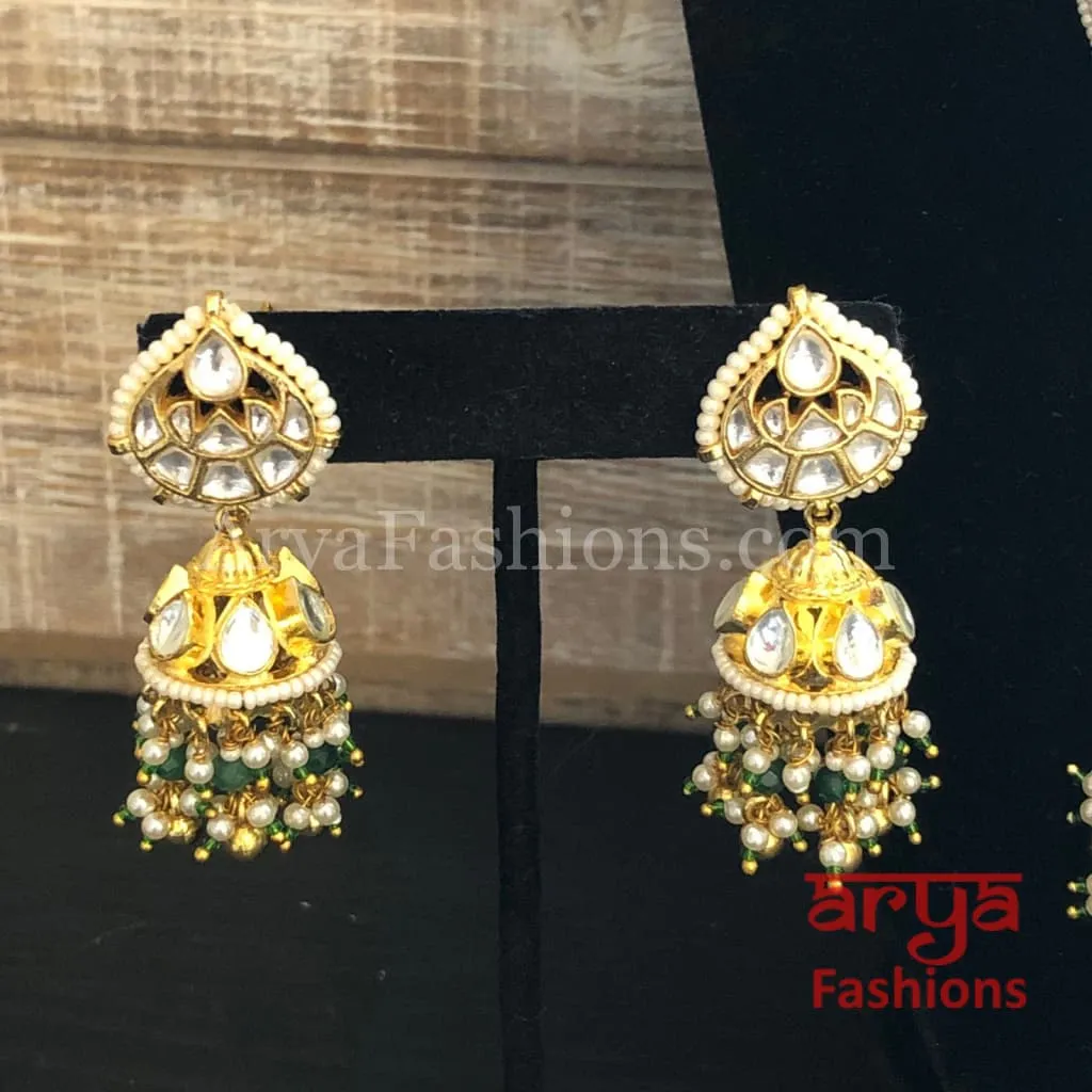 Sabyasachi Pacchi Kundan Necklace/ Statement Pearl Kundan Necklace