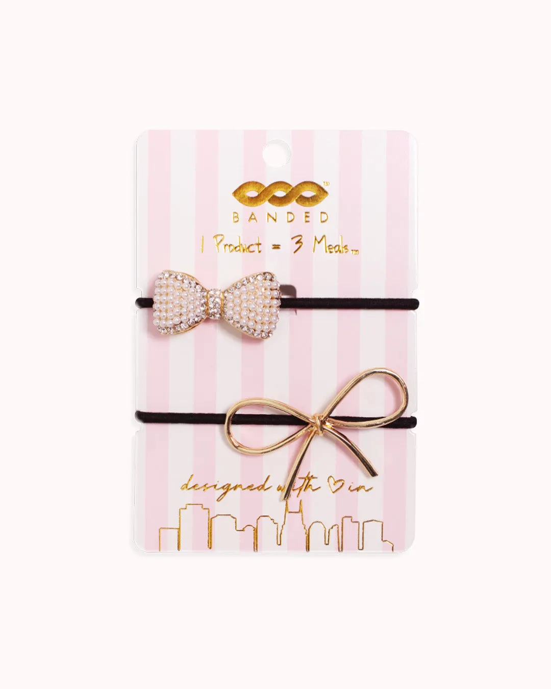 Shine Bright - Bow Hair Ties