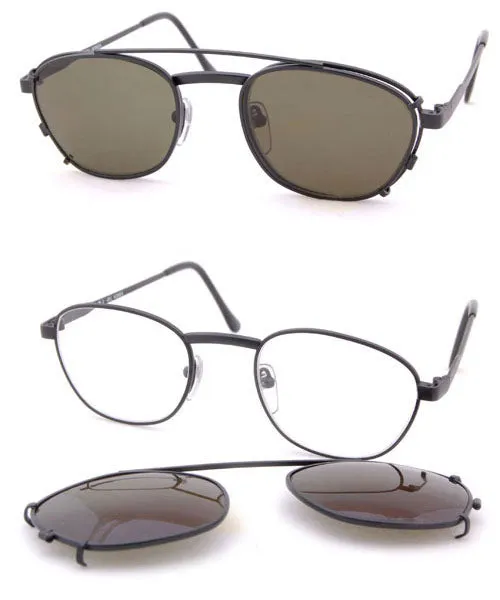 SMYTHE Black Classic Sunglasses