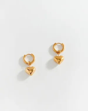 Soulmate Hoops in Gold
