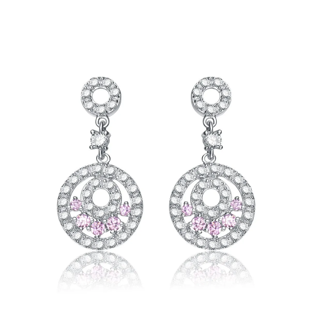 Sylvie Pink Dreamcatcher Earrings