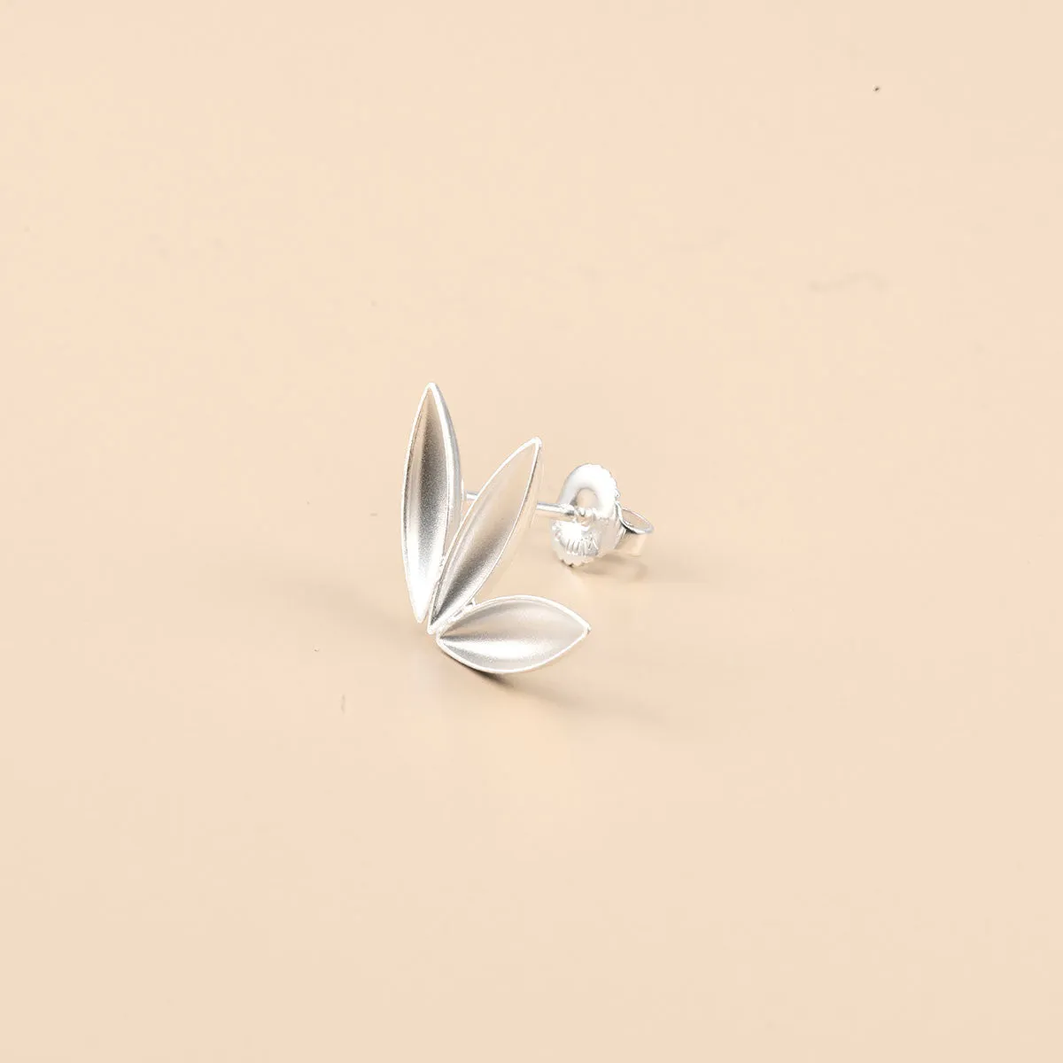 Three Pod Petal Post Earrings
