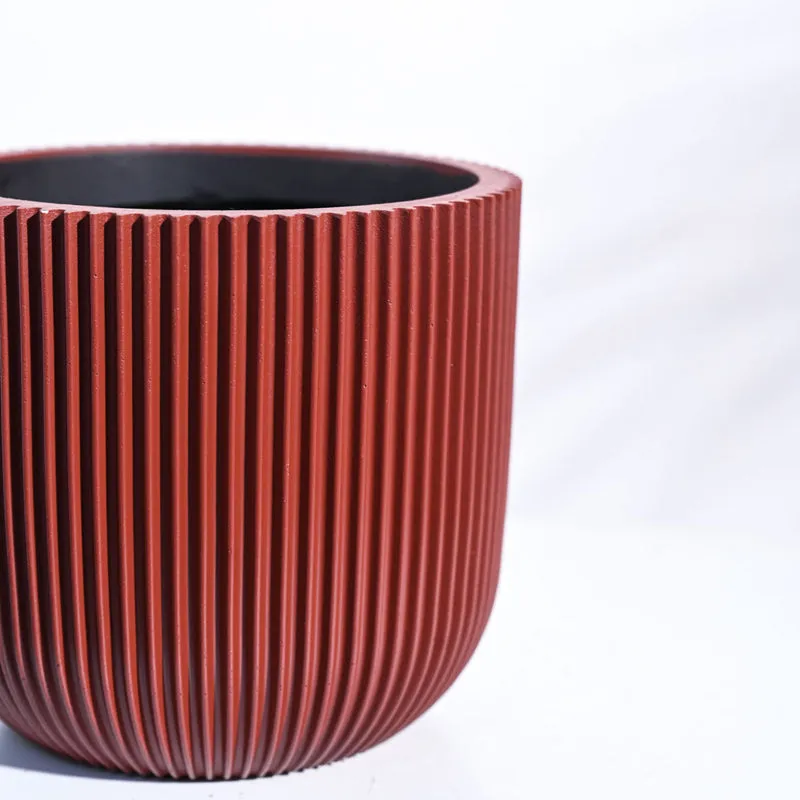 UGAOO Planter Ball Groove - Merlot Red