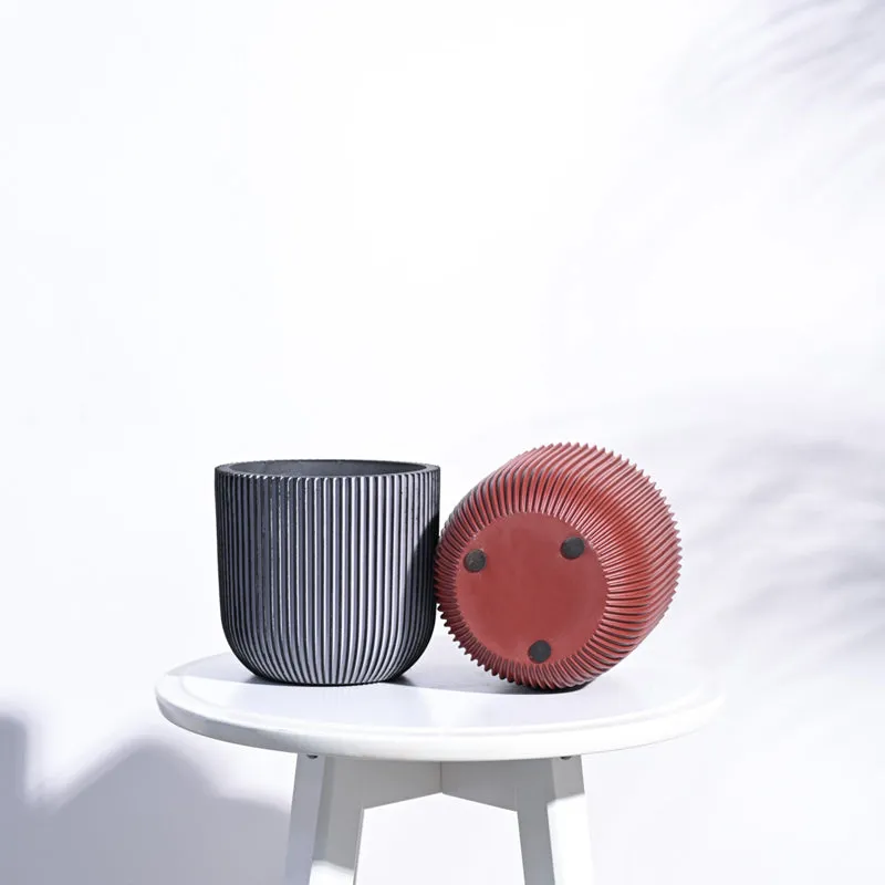 UGAOO Planter Ball Groove - Merlot Red